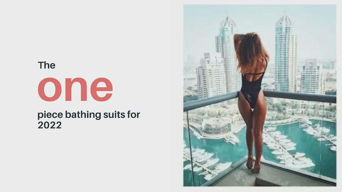 'Video thumbnail for The one piece bathing suits for 2022'